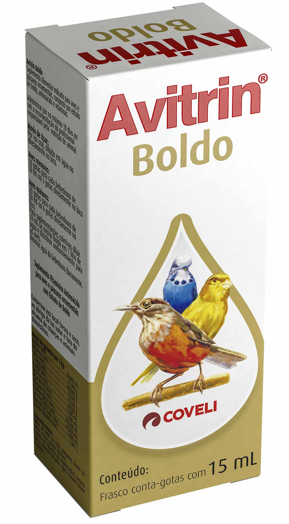 Avitrin Boldo 15ml - Coveli