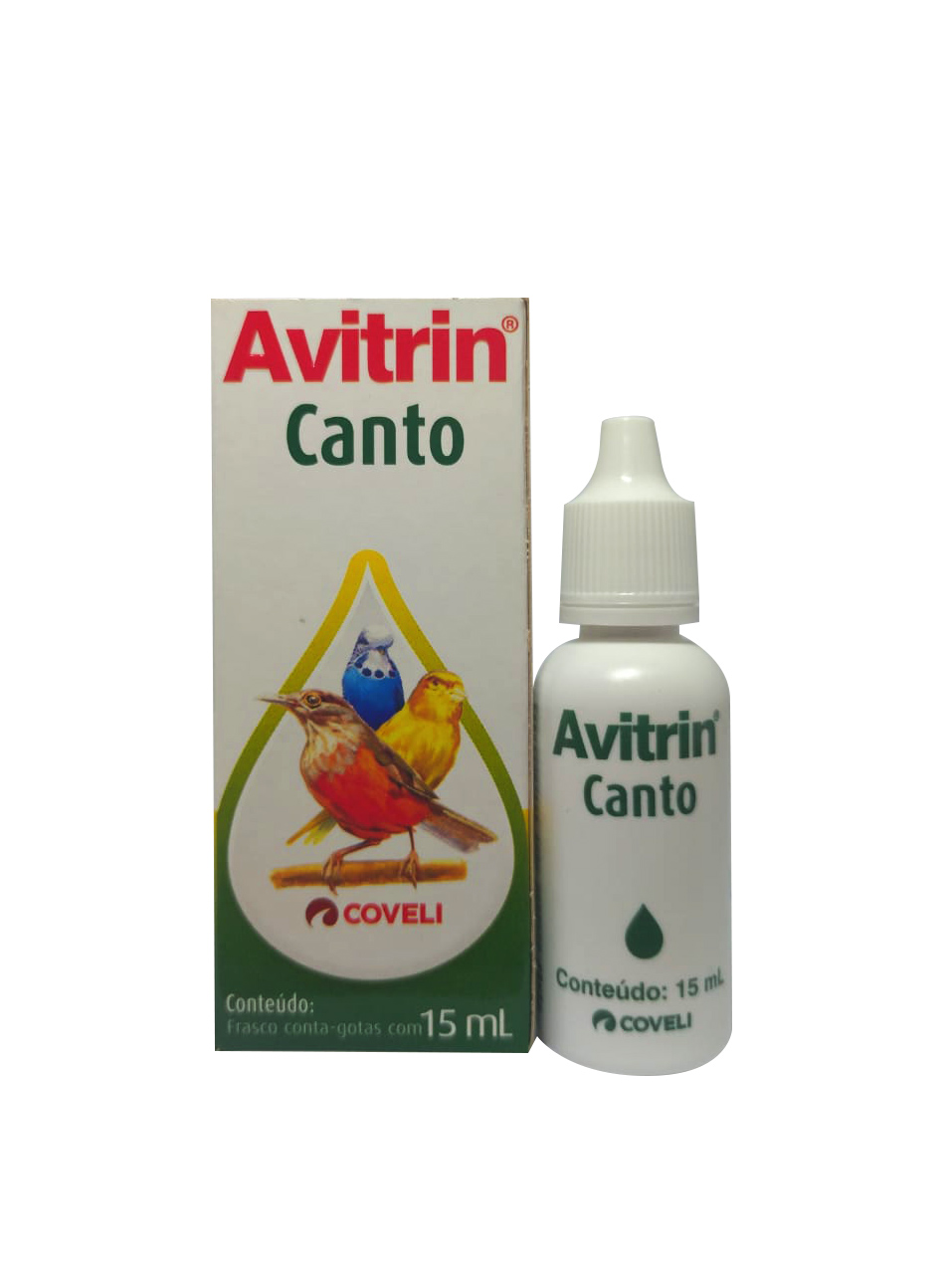 Avitrin Canto 15ml Aves Suplemento Vitamínico Coveli