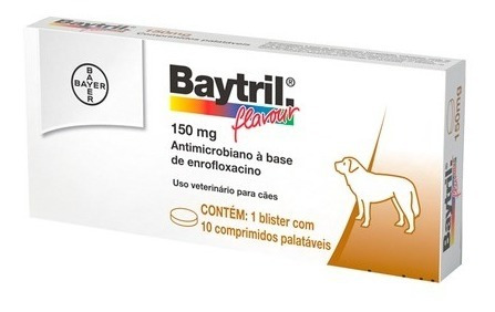 Baytril Flavour 150 Mg - Antimicrobiano - Bayer