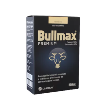 Bullmax Premium Inj - Fluazuron 10% - Eprinomectina 4,8% - 500ml - Vetoquinol