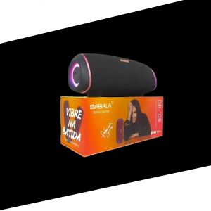Caixa De Som Sabala Dr108 Stereo 360 Bluetooth 5.0 10w