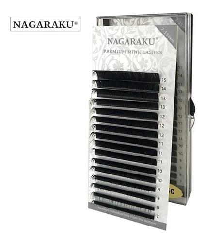 Cílios Nagaraku Premium Mix Volume Russo 0.10 C