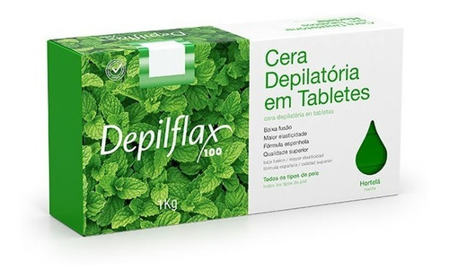 Depilflax Cera Depilatória Vegetal 1kg