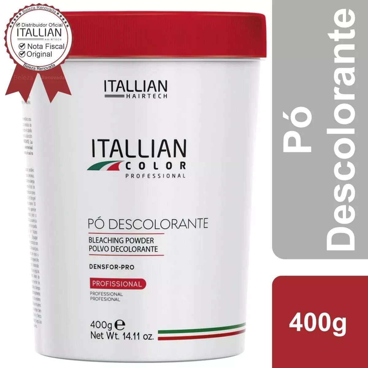 Itallian Color Pó Descolorante golden silk 400g - Itallian Hairtech