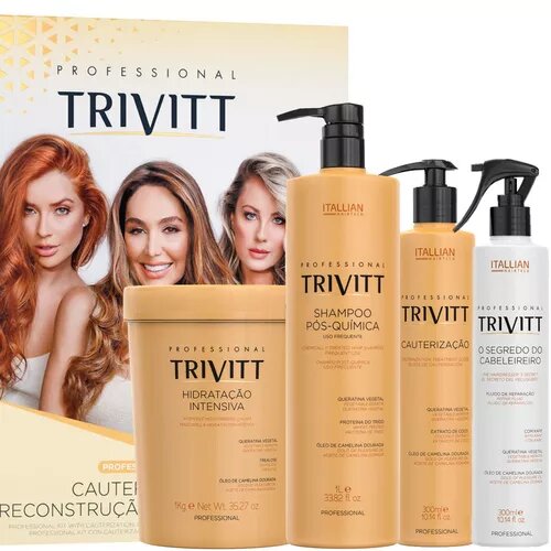 Kit Profissional Trivitt (4pc) - Itallian Hairtech