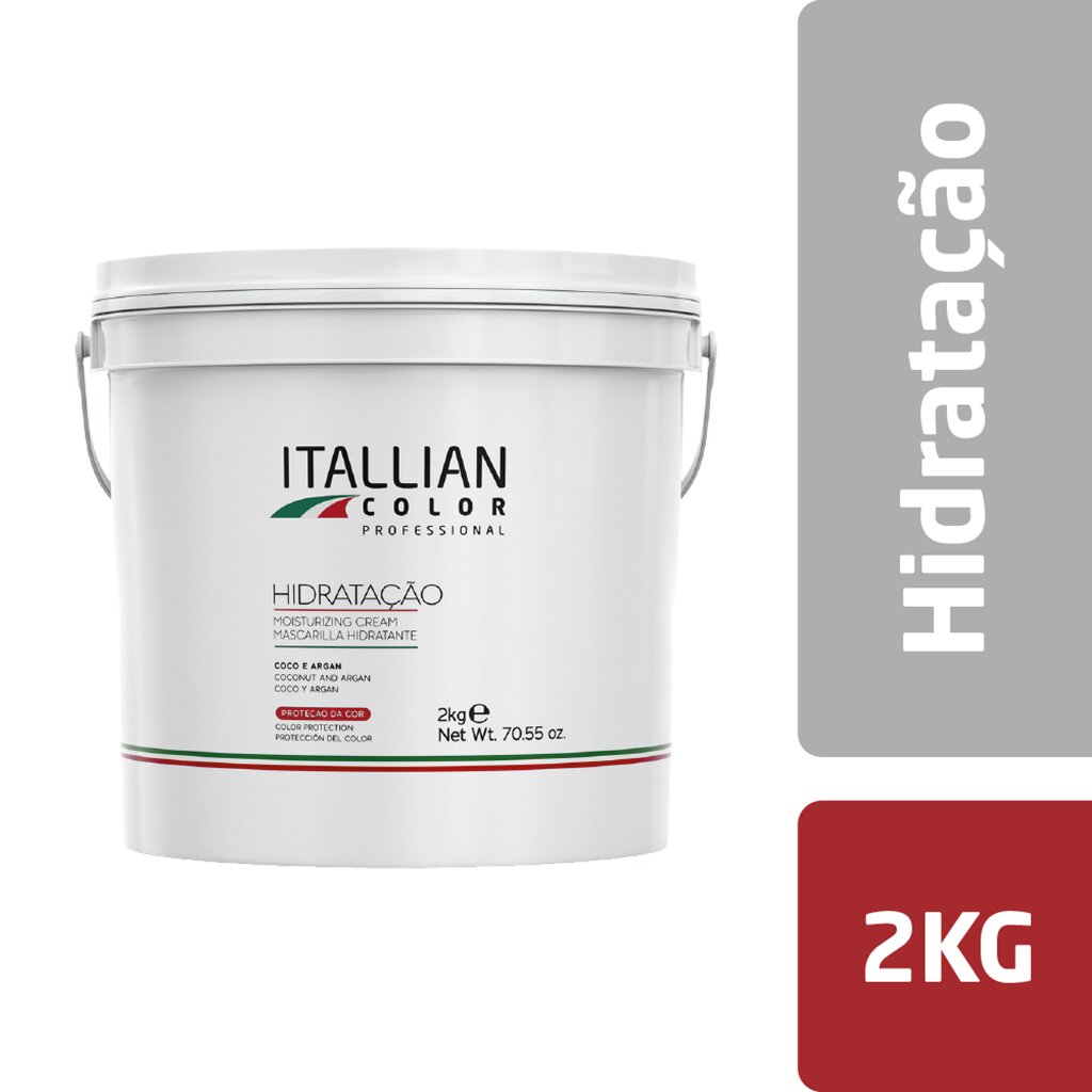 Kit Shampoo 2,5L + Condicionador 2,5L + Hidratação 2kg - Itallian hairtech