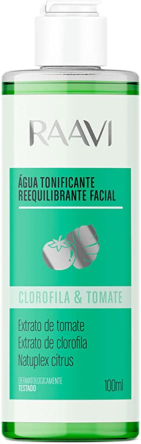 Raavi Kit Facial Cuidados Essenciais Sabonete Revitalizante - Água Tonificante Reequilibrante - Hidratante Multifuncional FPS30