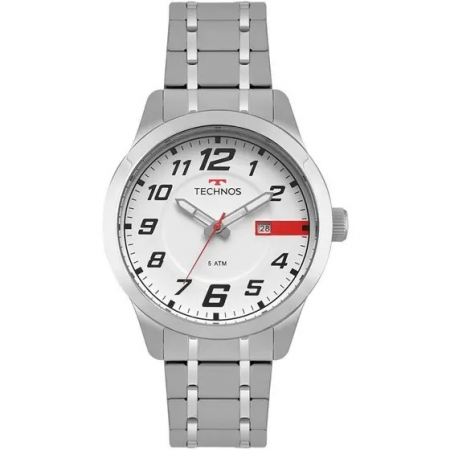 Relógio Masculino Technos Prata 2115MOW/1B