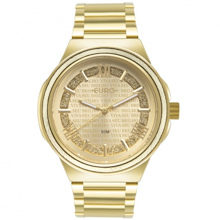 Relógio X Euro Dourado EU2039IP/4X