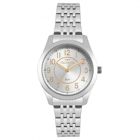 Relógio X Technos Elegance Prata 2035MJES/1B