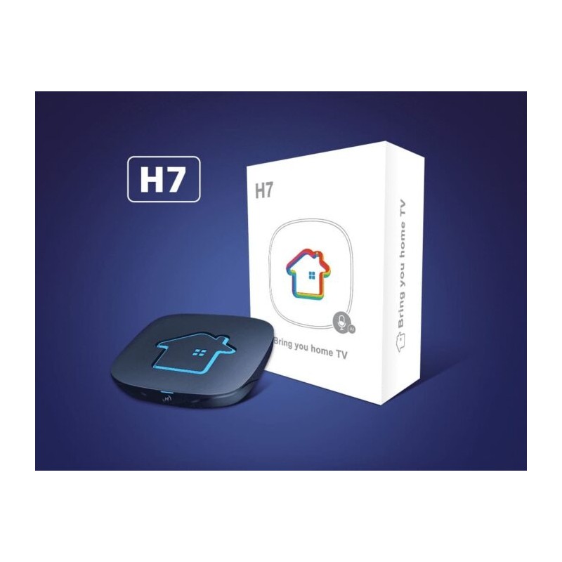 Htv H7 4K Lançamento 2020- Box sem antenas Tv Smart