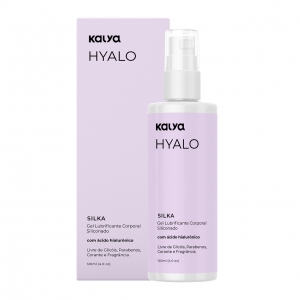 Lubrificante Hyalo Silka - Efeito Siliconado Super Deslizante 120ml