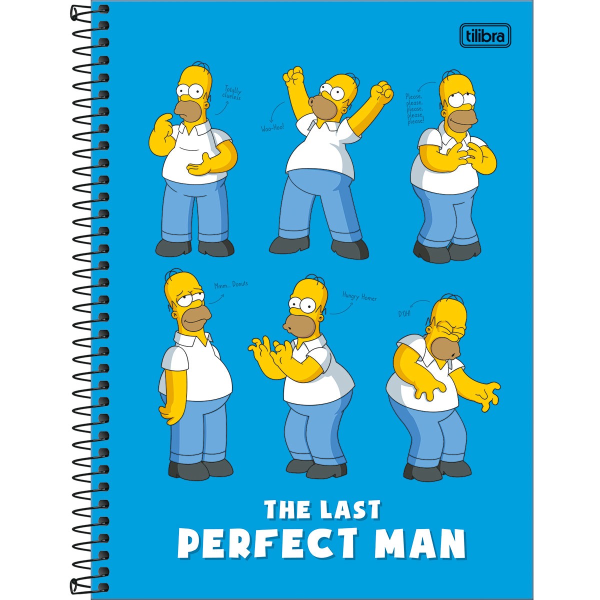 Caderno Universitário 1 Matéria Simpsons - Tilibra