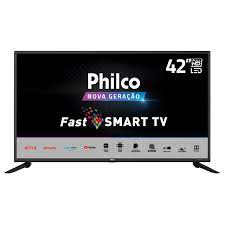 Fast Smart TV Philco 42 PTV42G52RCF Roku TV LED FullHD 42 - Bivolt