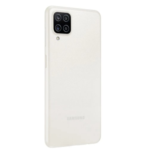 Smartphone Samsung Galaxy A12 64GB Branco 4G - Octa-Core 4GB RAM 6,5 Câm. Quádrupla + Selfie 8MP BRANCO