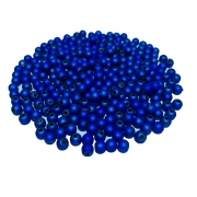  Bola Emborrachada Azul Royal Metalizado 6 MM