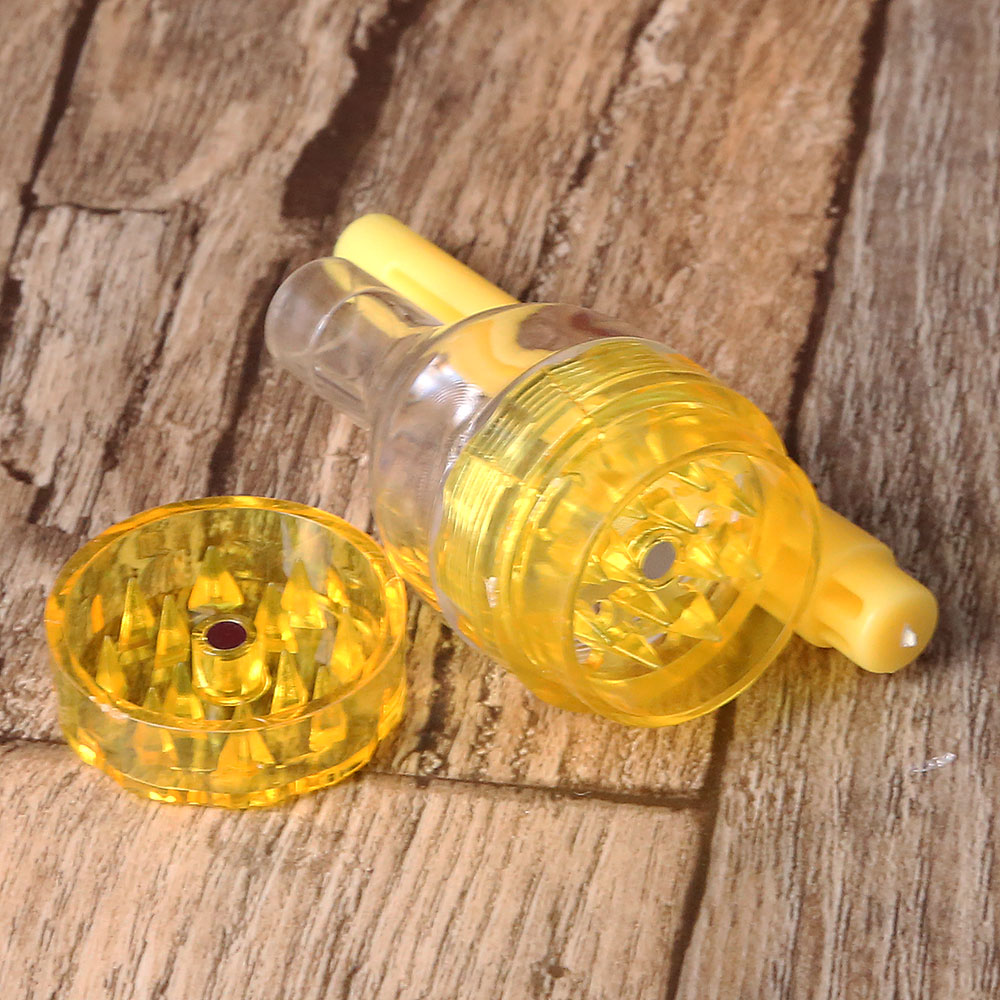 Dichavador de Plástico Cone Roller - Amarelo