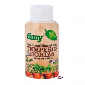 Fertilizante Dimy Temperos e Hortas 120ml