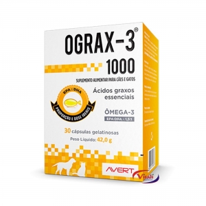 Ograx 3 1000MG 30 Cápsulas