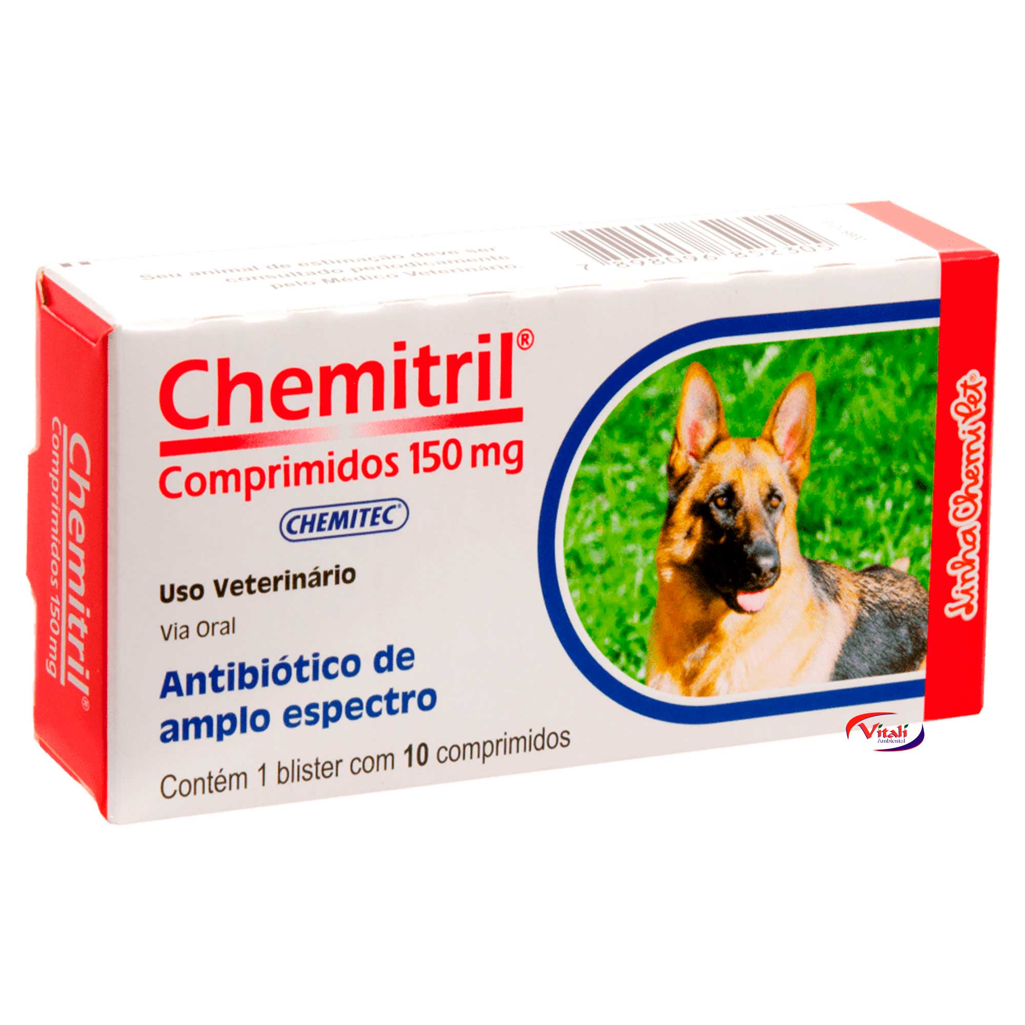 CHEMITRIL 150MG 10 COMPRIMIDOS