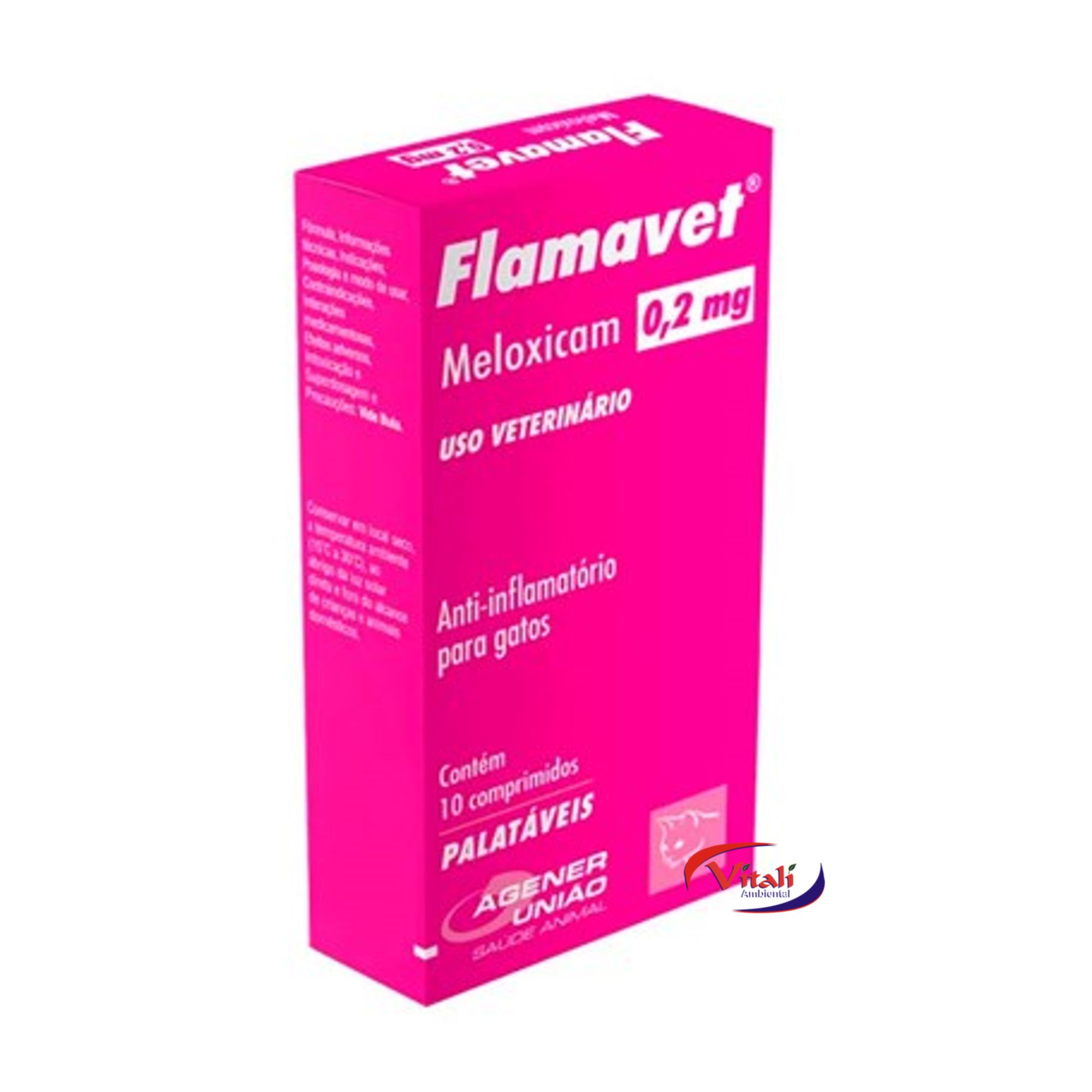 Flamavet Gatos 0,2MG (10 Comprimidos)