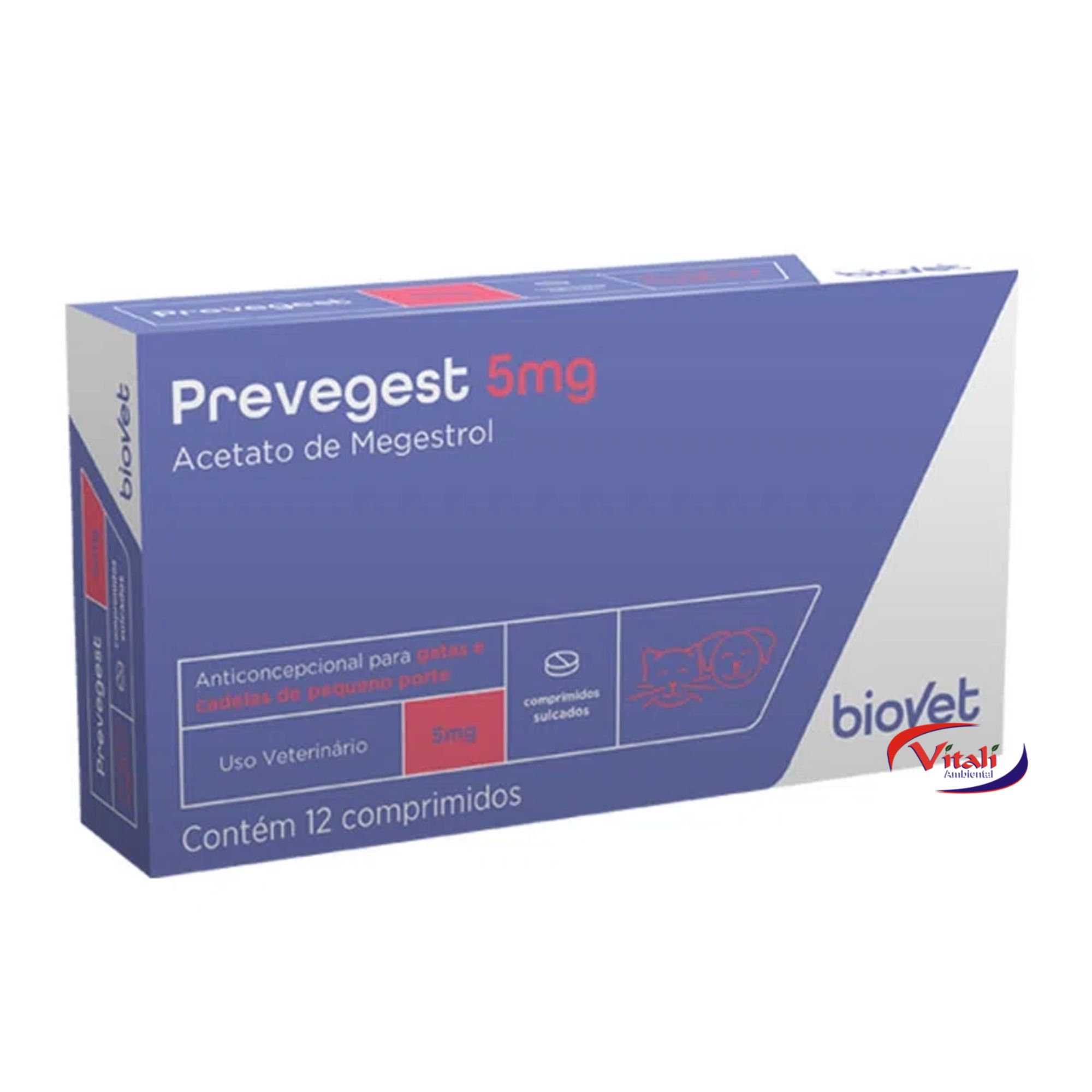 Preve-Gest 5MG (12 Comprimidos)