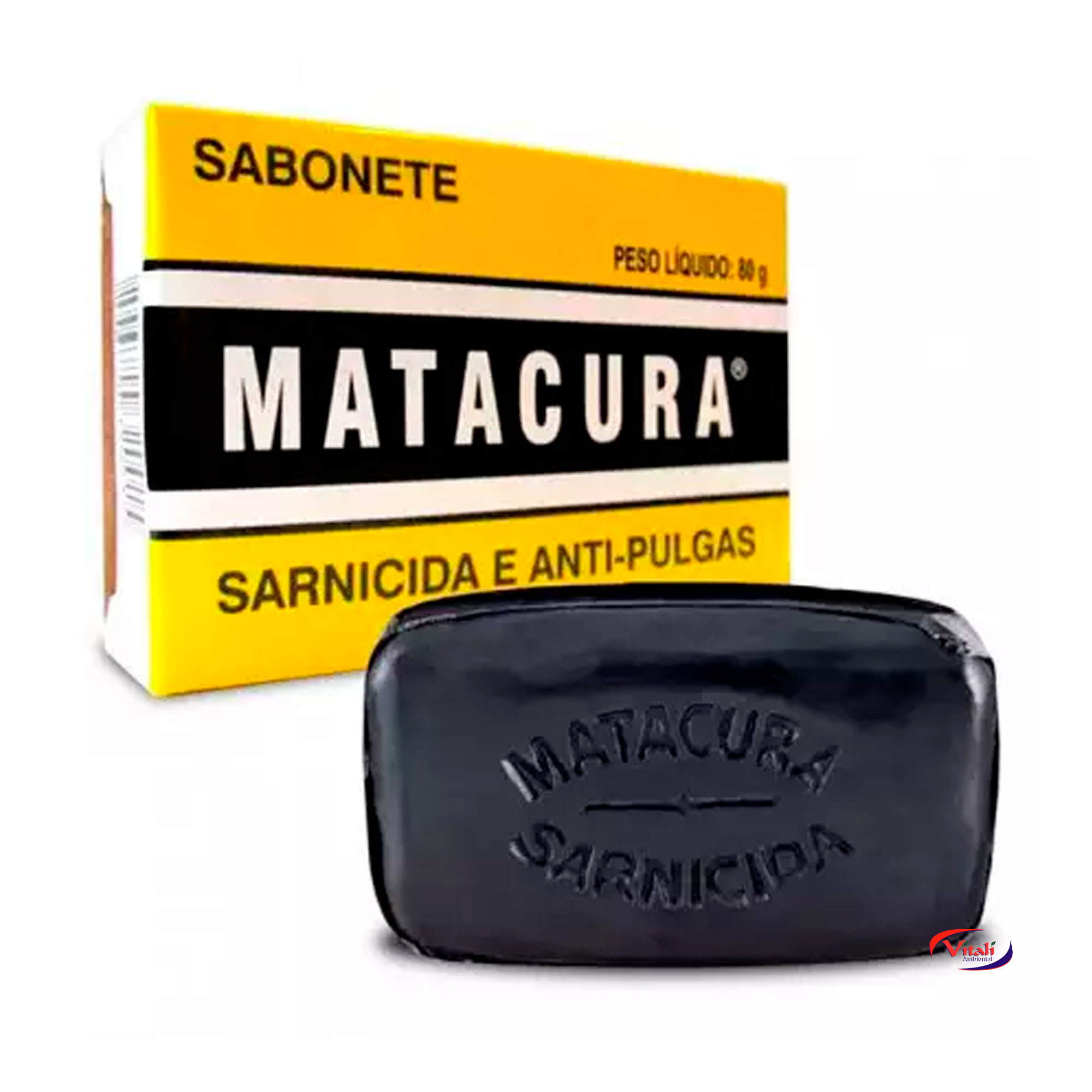 SABONETE MATACURA SARNICIDA 80GR