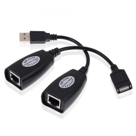 Extensor e Repetidor de Sinal USB 50m Via Rj45