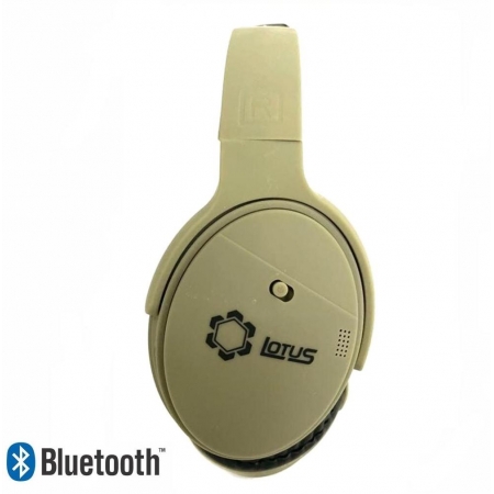 Fone Bluetooth 5.0 P2/FM Headphone Headset FN14 CINZA Lotus