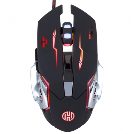 Mouse Gamer USB 2400dpi 6 Botoes RGB Hoopson GT-1100