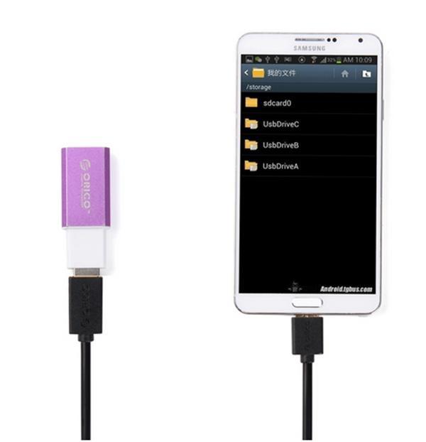 Adaptador USB x Micro USB 3.0 0,10m OTG V8