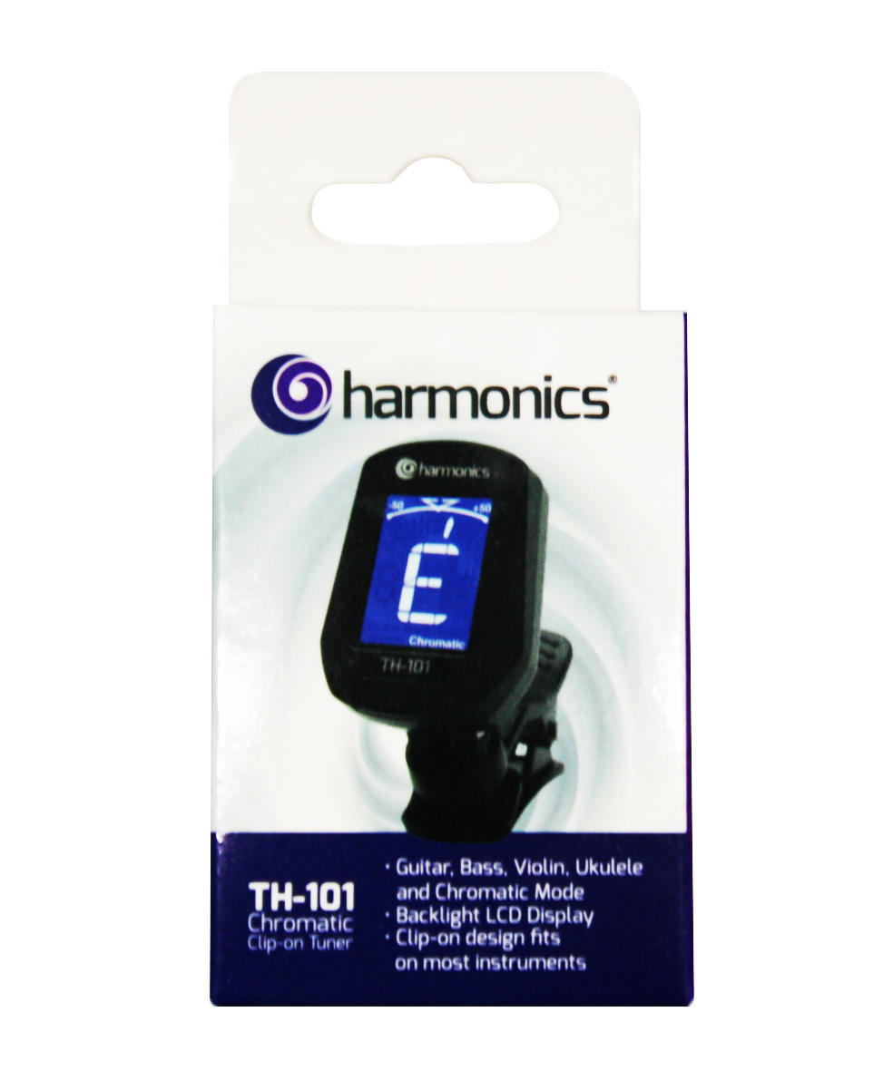 Afinador Clip Cromatico TH-101 Harmonics p/ instrumentos de cordas