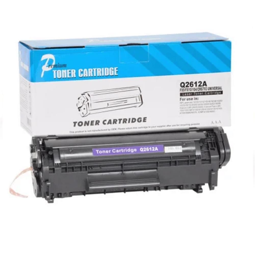 Cartucho Toner Compativel HP Q2612-A 1010/12/15/3015 Masterp