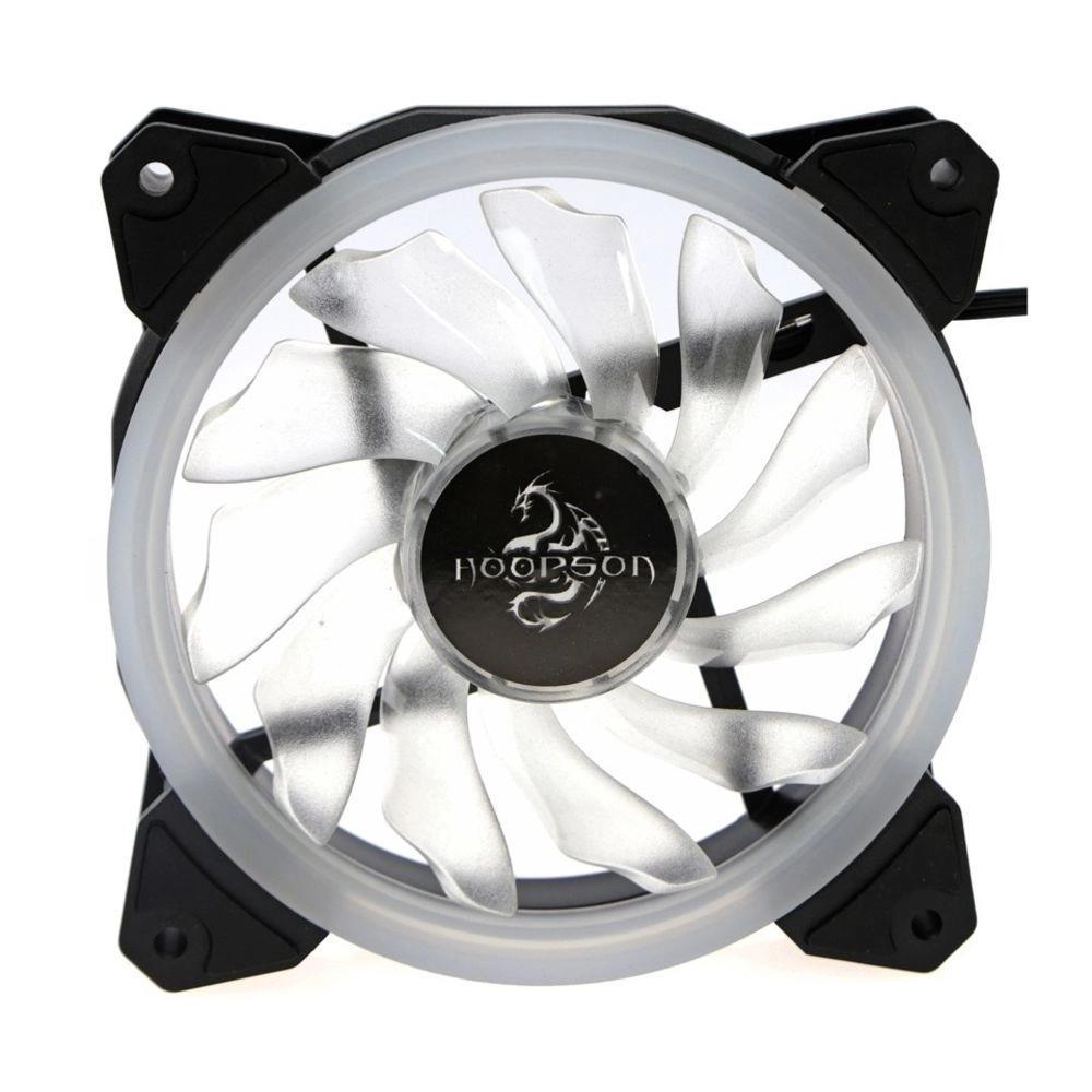 Cooler Fan 12cm com 15 LEDs Vermelho Hoopson *