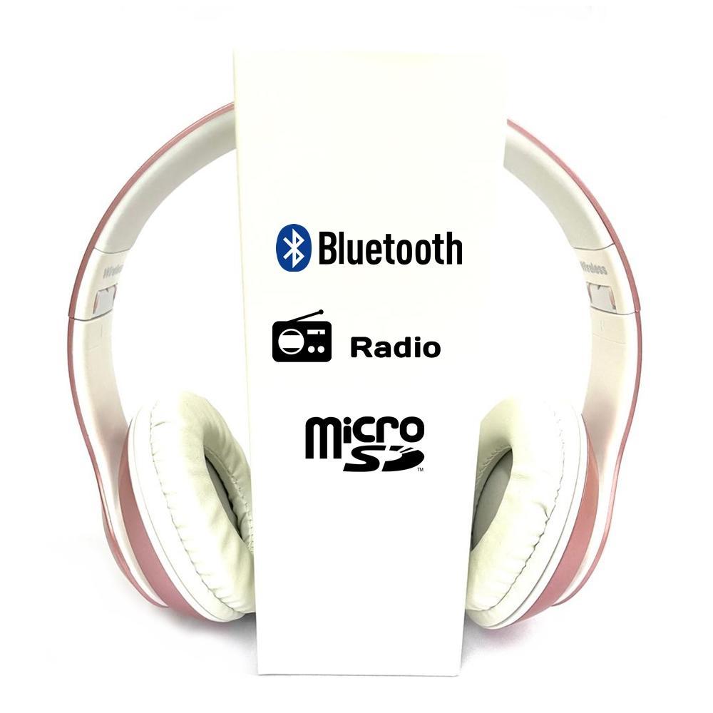 Fone Bluetooth 5.0 P2/FM Headphone Headset FN11 ROSA Lotus