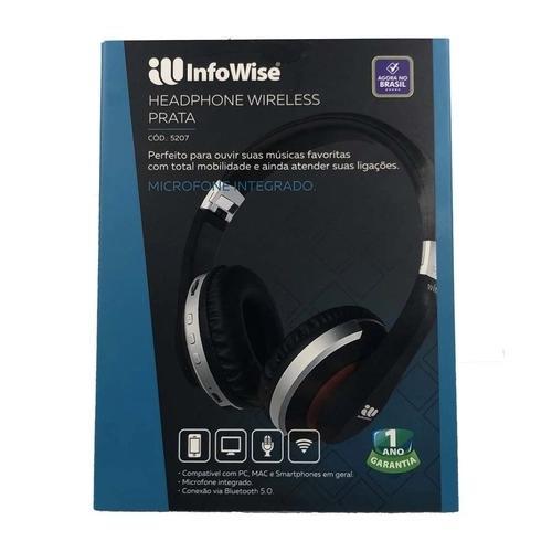 Fone de Ouvido Headphone Bluetooth TF InfoWise