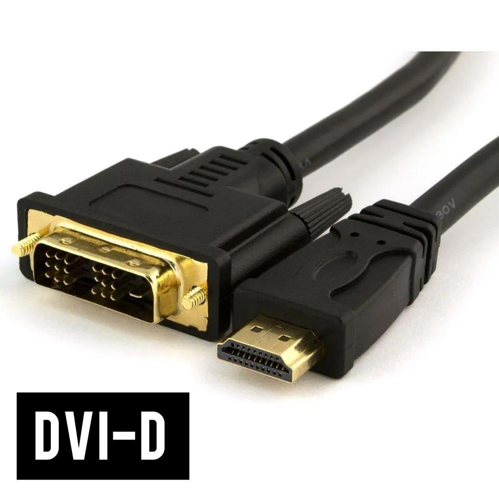 HDMI x DVI-D Cabo 1,8m Single Link HMD-201 Fortrek