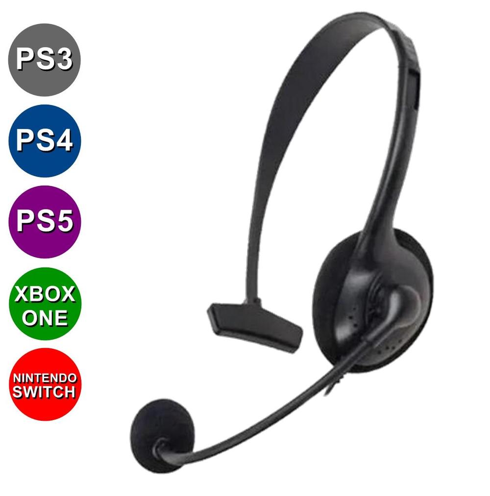 Headphone Headset Gamer Control P3 c/ Microfone Fone OEX
