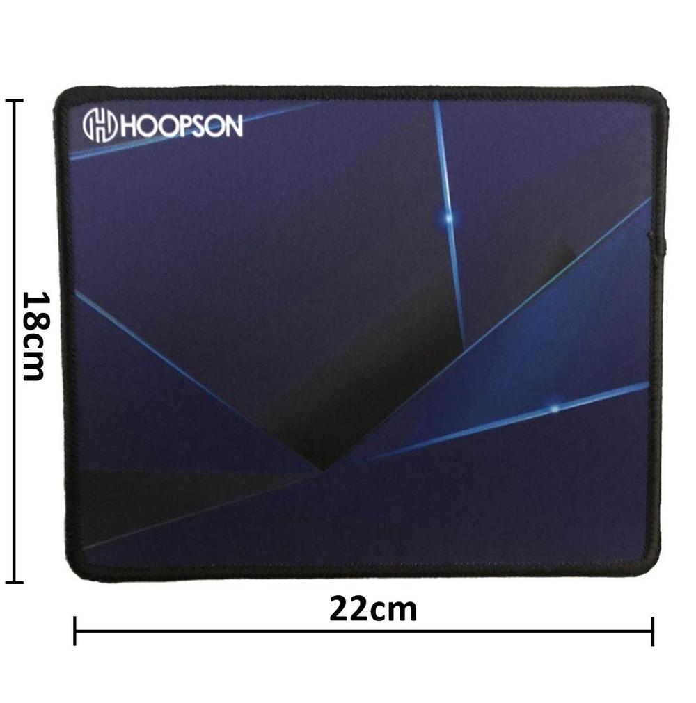 Mouse Pad Gamer Medio Azul Hoopson 22x18x0.2 MP-101