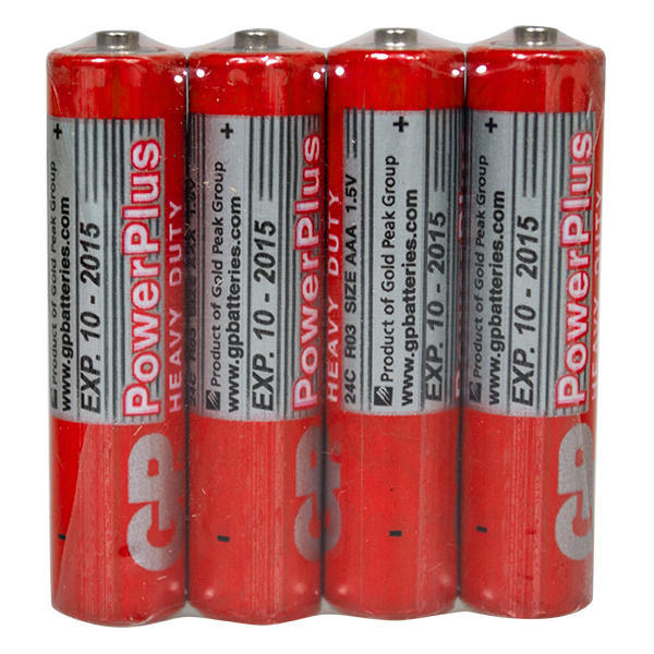 Pilha Bateria Palito AAA Caixa c/ 60 unid GP PowerPlus