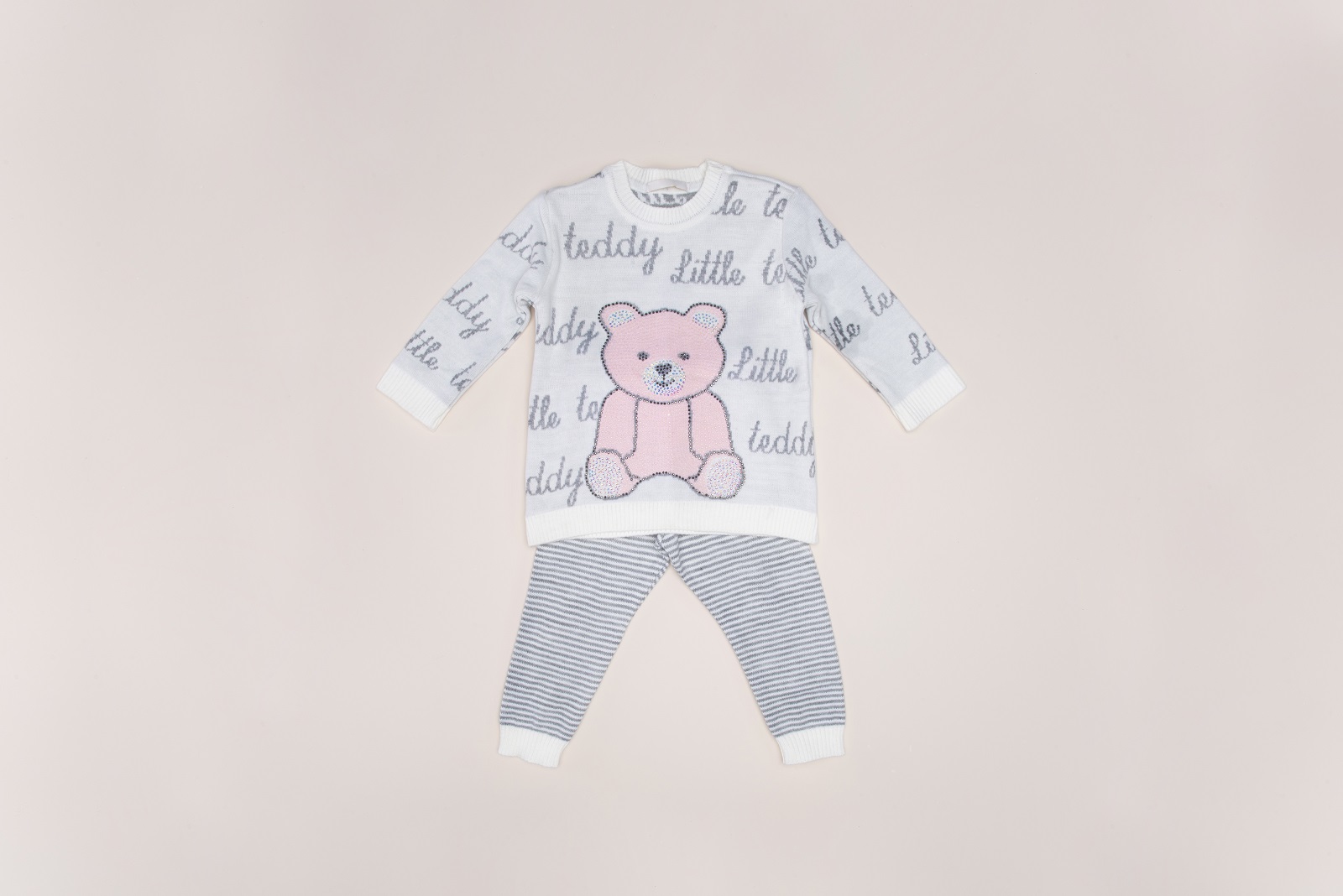 Conjunto Infantil Bear Teedy-Leg - Blusa e Calça