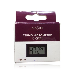 Termo Higrômetro Digital Master Pequeno