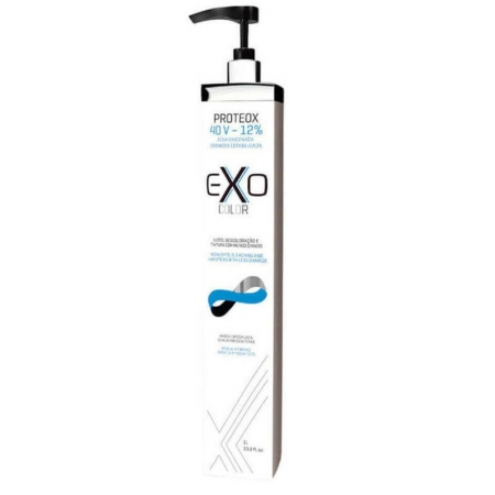 Exo Hair Água Oxigenada Proteox 40Vol. 1L