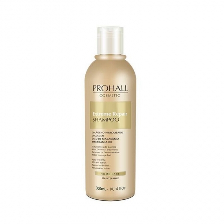 Prohall Home Care Extreme Repair - Shampoo Extrato de Macadamia 300ml