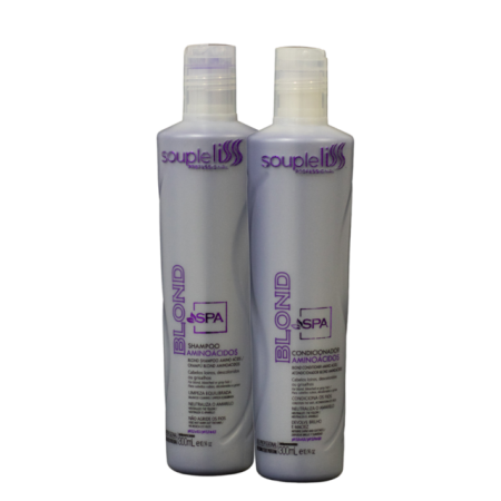 Soupleliss Kit SPA Blond Shampoo+Condicionador 2x300ml