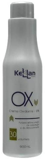 Creme Oxidante Ox Kellan 30 volume 900ml - Água Oxigenada