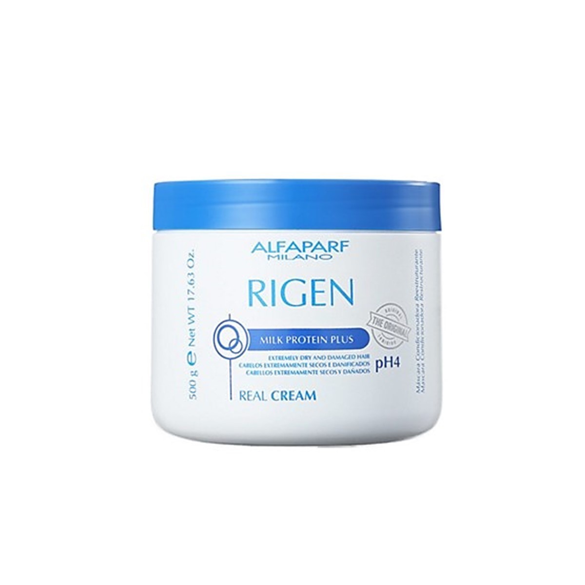 Máscara de Tratamento Alfaparf Rigen Milk Protein Plus Real Cream - 500g