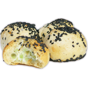 Pão de Batata Doce com Brócolis e Queijo - 12 unidades