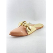 Mule Dourado  sapato feminino em promocao