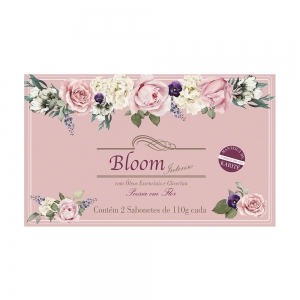 Sabonetes Extra Perfumados Bloom Intenso Poesia em Flor - Estojo com 2 unidades 110g cada